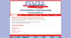 Desktop Screenshot of gvuetikon.ch